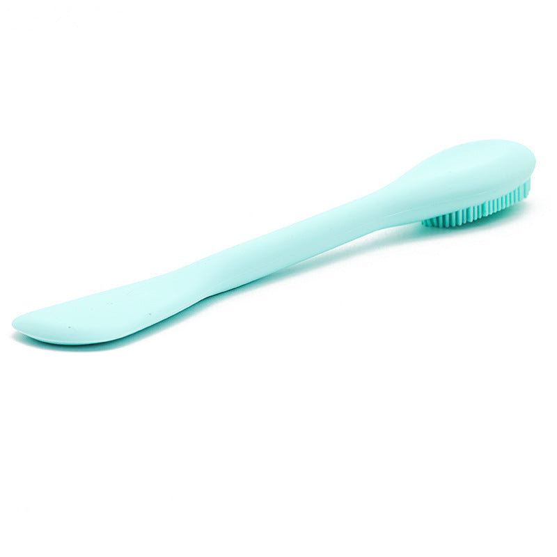 Facial Cleansing Brush, 2 in 1 Silicone Face Mask Brush & Face Scrubber