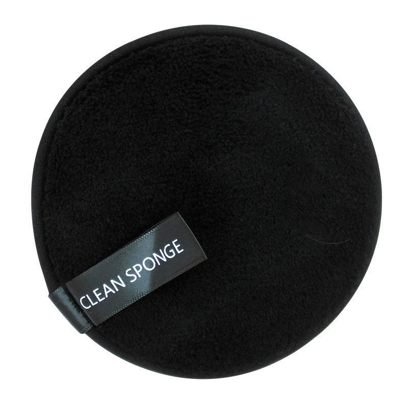 Water Makeup Remover Powder Puff Short Hair Round Face Wash Makeup Remover Sponge