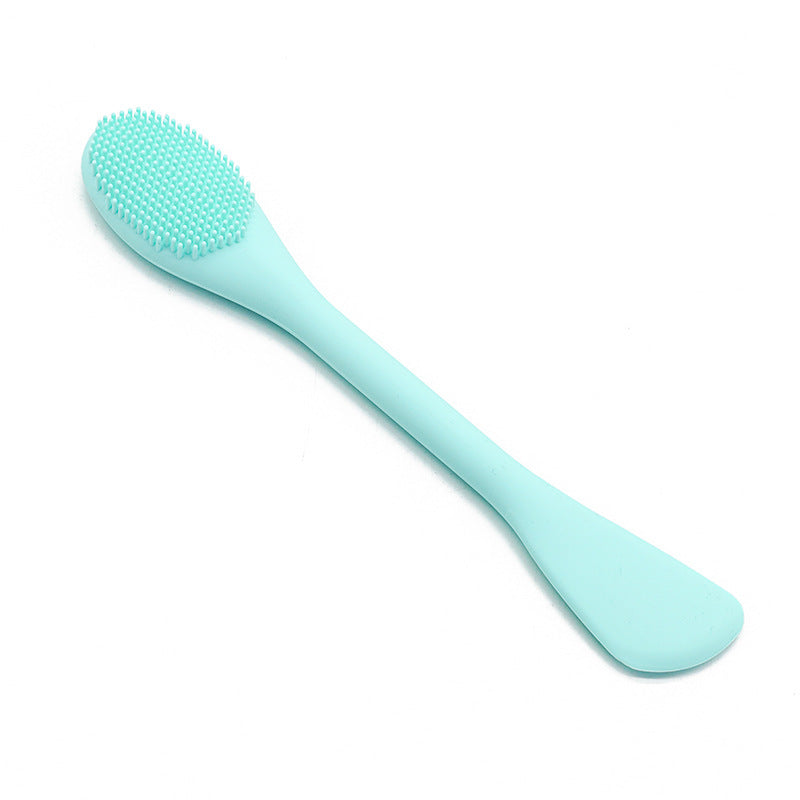 Facial Cleansing Brush, 2 in 1 Silicone Face Mask Brush & Face Scrubber