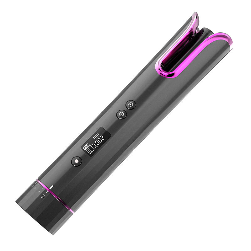 Automatic Hair Curler USB Cordless Wireless Auto Ceramic Curling Iron Hair Waver