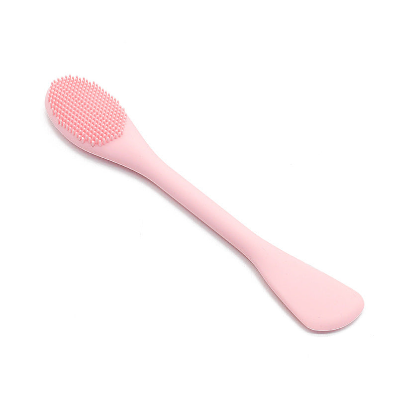 Facial Cleansing Brush, 2 in 1 Silicone Face Mask Brush & Face Scrubber