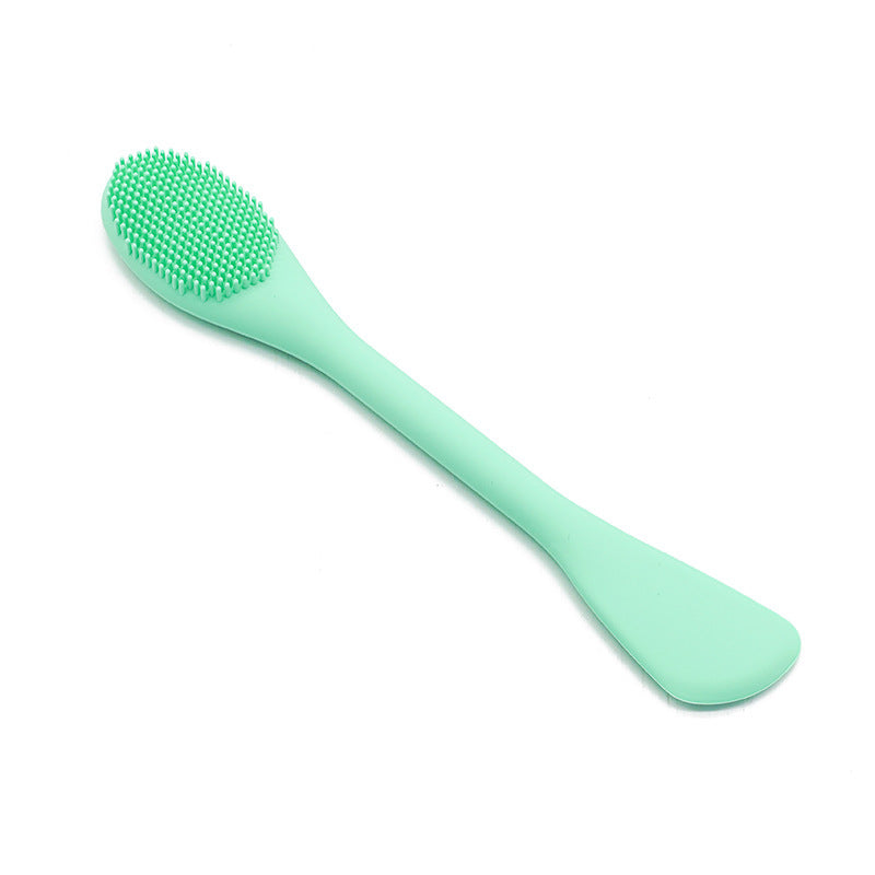 Facial Cleansing Brush, 2 in 1 Silicone Face Mask Brush & Face Scrubber