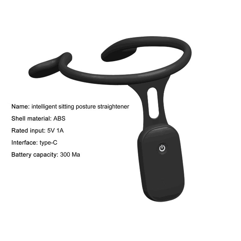 Intelligent Rechargeable Smart Posture Corrector and Trainer for Back and Hanging Neck