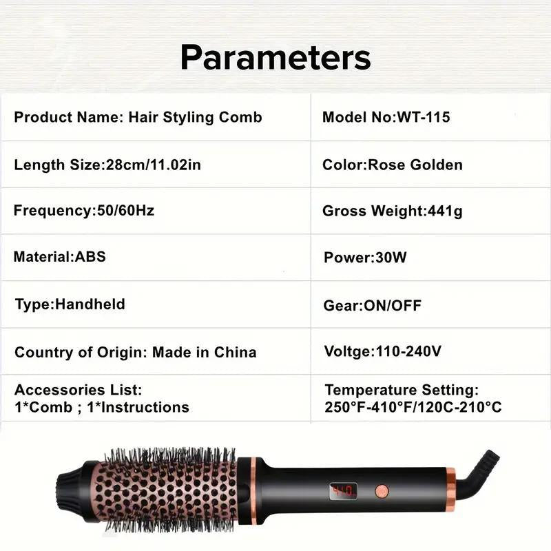 The All-in-One Hair Curler & Straightener