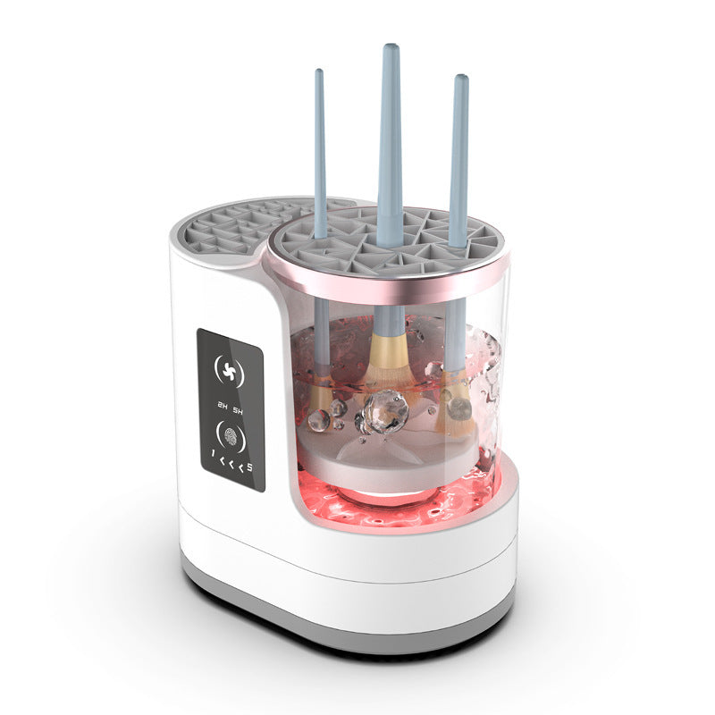 Rechargeable Electric Makeup Brush Cleaning tool Standing Device